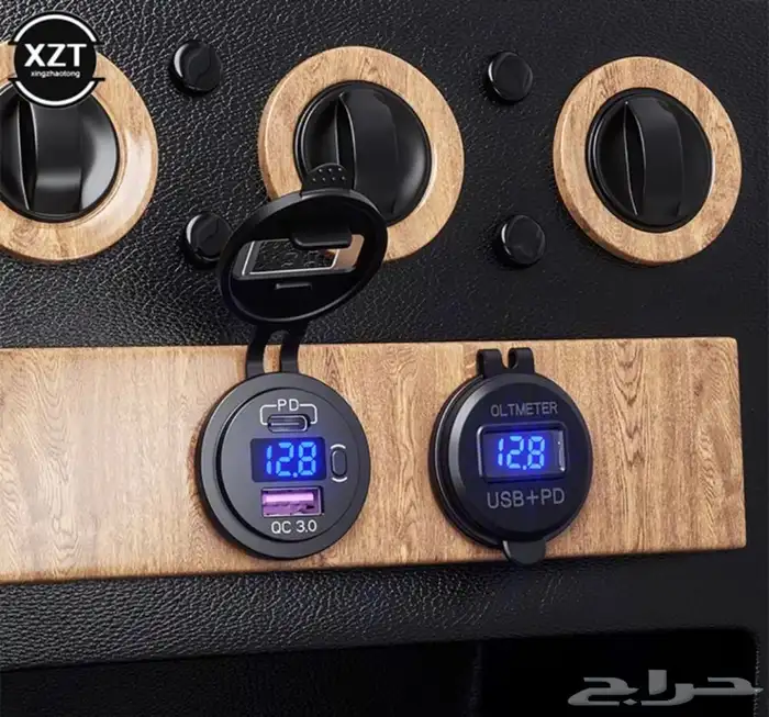 قاعدة شحن USB و PD للقوارب والسيارات والشاحنات والدرجات 4