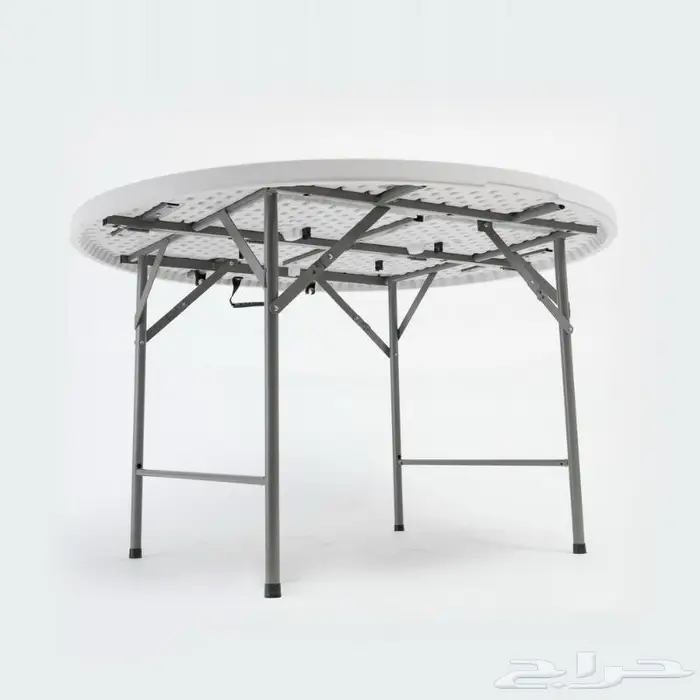 طاولة فيبر دائرية قابلة للطي .. 1.20متر - 1.50 متر 3