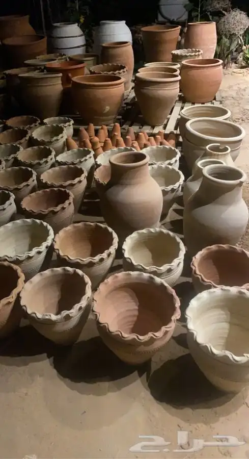 فخاريات واشجار داخليه وخارجيه باسعار طيبه 2