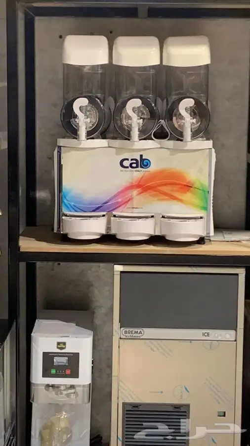 مكاين سلاش ومكاين مبردات العصير وايس ميكر بريما 25