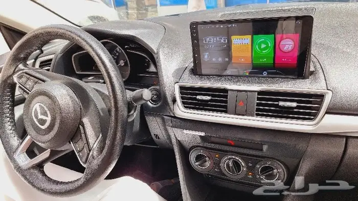 شاشة مازدا 3 2018 مع كامره خلفيه 1