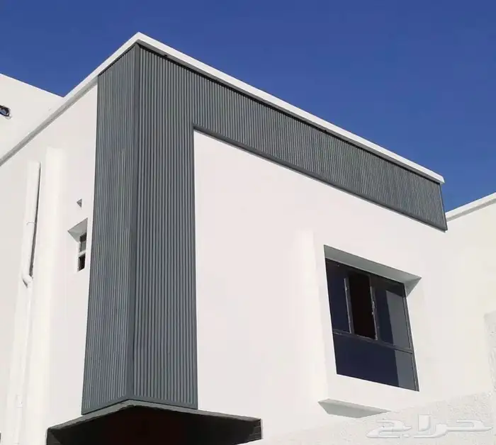 تكسيات خارجية wpc عشب صناعي بديل خشب خارجي 10