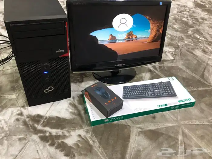 كمبيوتر i3 ضمان شامل100 25