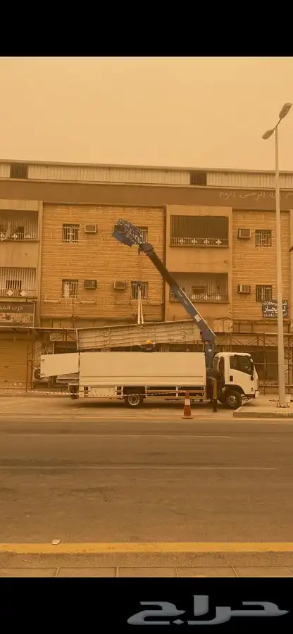 ونش كرين رافعه حفرالباطن سلة رفع عمال للأجار حفرالباطن 3