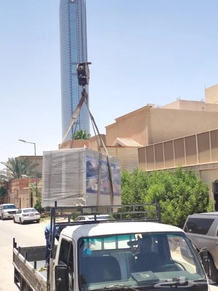 تاجير كرينات رافعات تحميل وتنزيل المكيفات 0