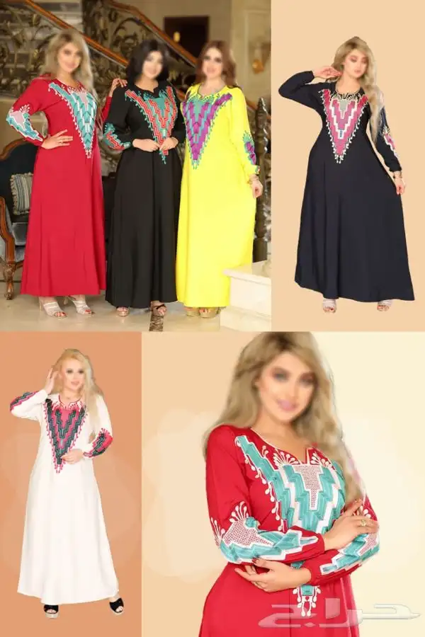 جلابيات مصريه جمله وقطاعي عروض من المصنع 55