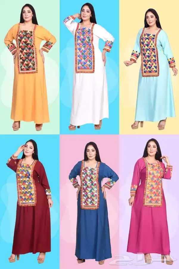 جلابيات مصريه جمله وقطاعي عروض من المصنع 52