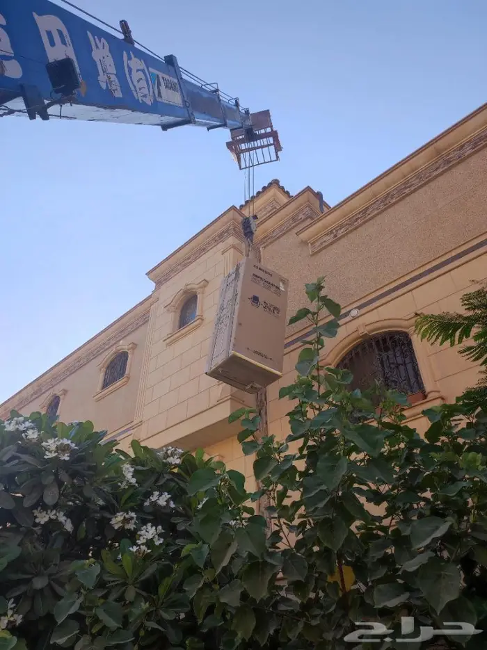 كرينات رافعات تحميل ثلاجات ومكيفات 1