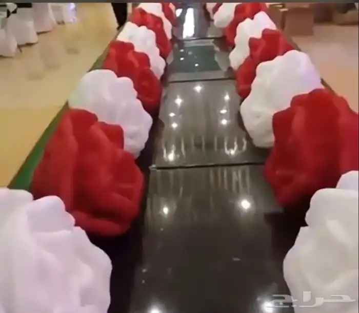 كوشة ممر ورود للزفة 1