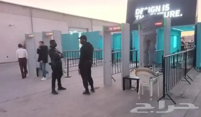 بوابات تنظيم الحفلات والمعارض وتفتيش الاشخاص 5