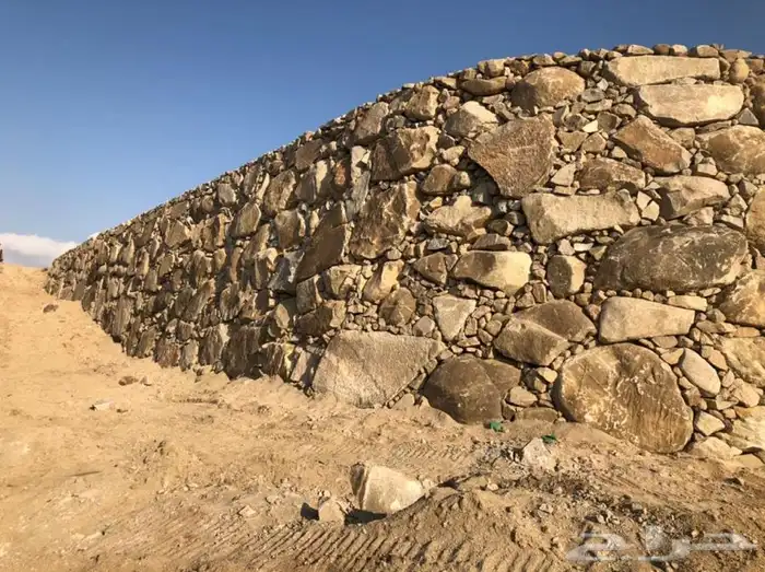 بناء جدار حجر بوكلين ايجار 0
