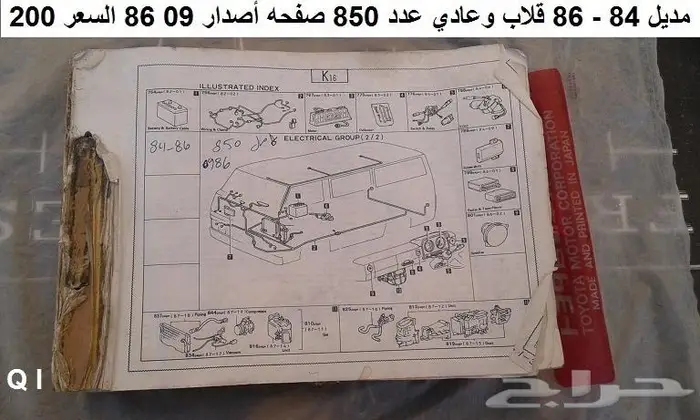 كتالوج قطع تويوتا دينا 77 - 93 3