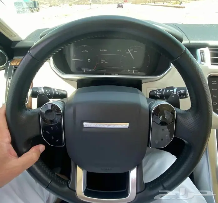 تحديث شاشة مكيف رانج روفر سبورت وفوق 14-17 19