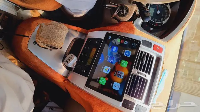 شاشة توسان 2008 _ 2010 مع كامره خلفيه 2