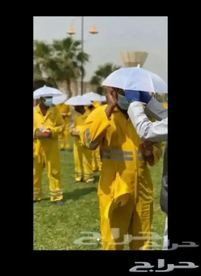 مظلات للرأس للحر الشديد والمطر والصدقة 4