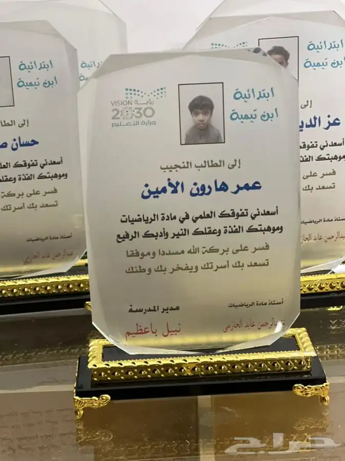دروع فاخرة بخصم خاص للكميات 12