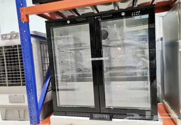 ثلاجات عرض باب زجاج باك بار 7