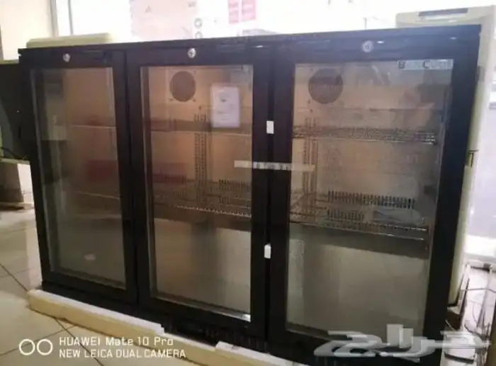 ثلاجات عرض باب زجاج باك بار 14