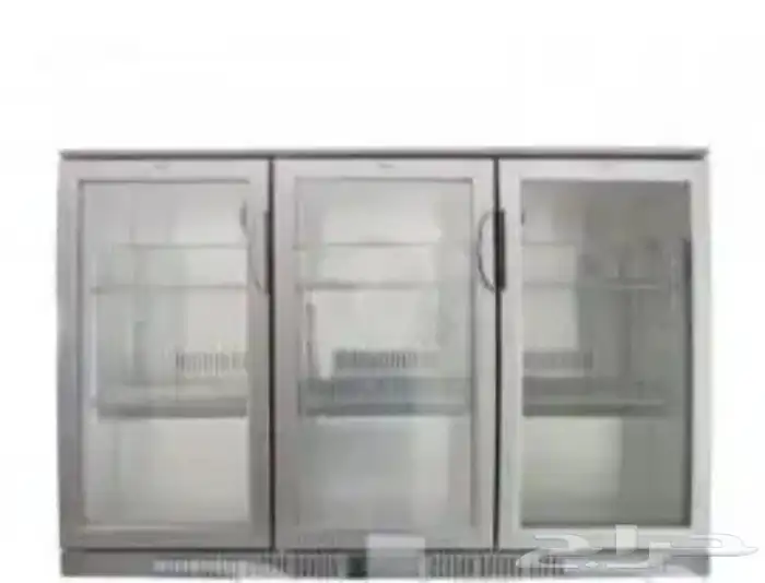 ثلاجات عرض باب زجاج باك بار 15