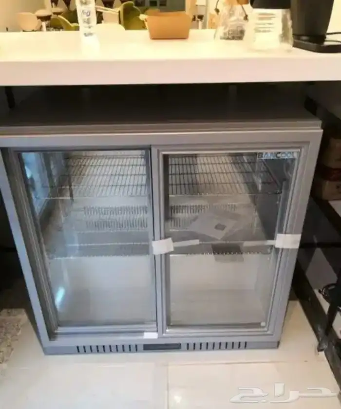 ثلاجات عرض باب زجاج باك بار 2