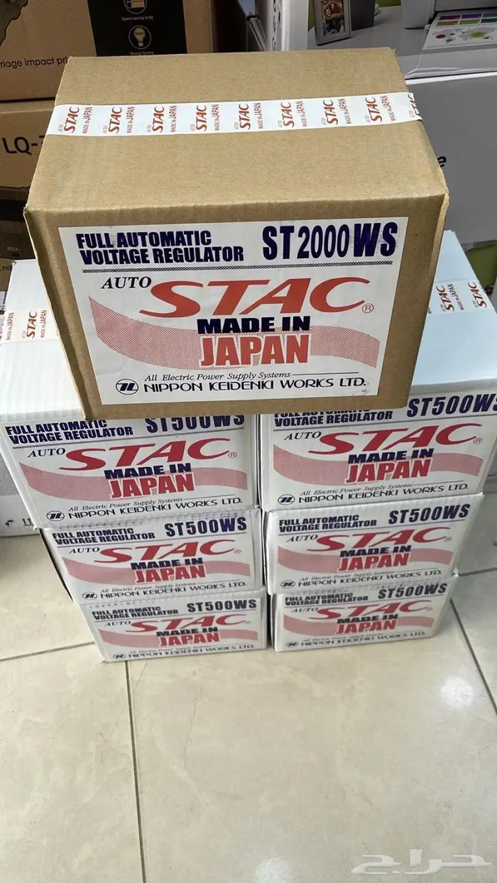 مثبت ومنظم ومحول كهرباء ياباني من STAC 5