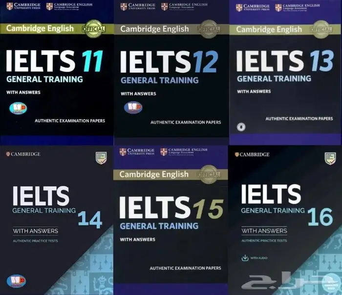 كتب كامبريدج لإختبار الIELTS الأكاديمي والعام 1