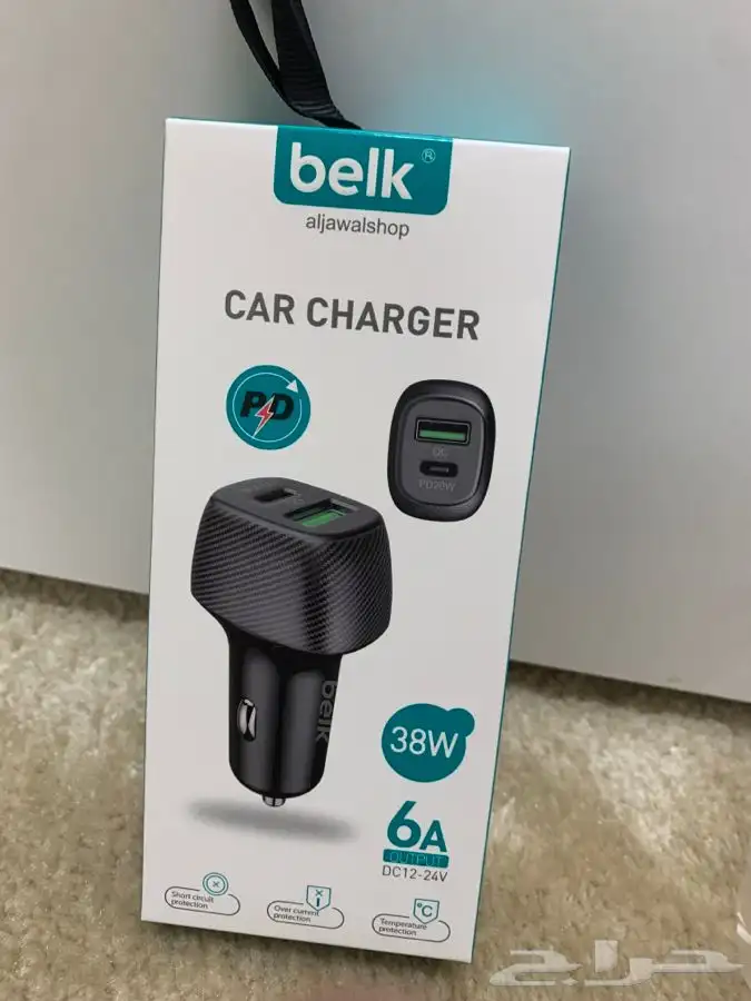 شواحن وافياش جدارية وافياش سيارة اصلية وسريعة الشحن (BELK) 2