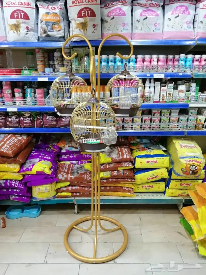 اقفاص و استاندات واعلاف حب طيور زينة وببغاوات 15