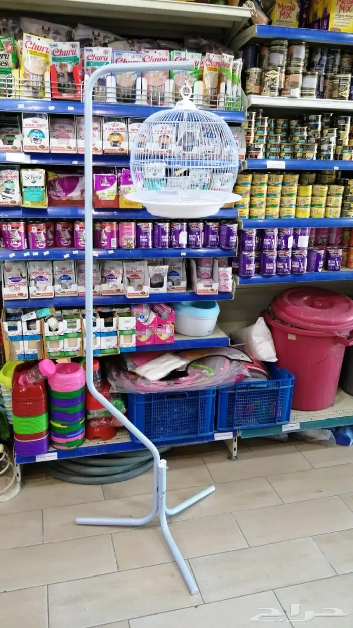 اقفاص و استاندات واعلاف حب طيور زينة وببغاوات 30