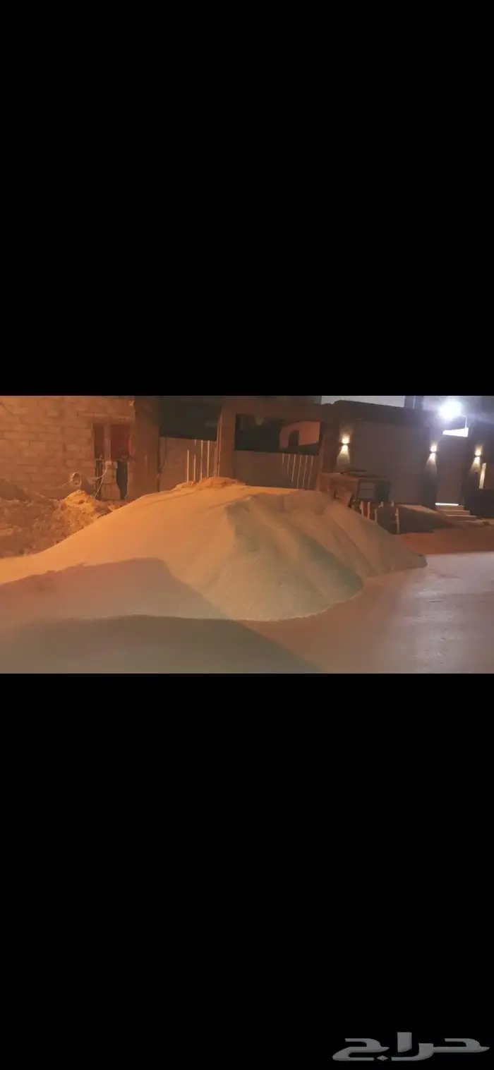 رمل دوسري ودفان رمل بناء زيروه مخلوط بجميع انواع موادالبناء 48