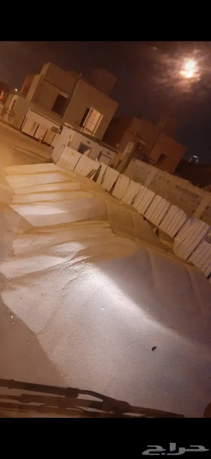 رمل دوسري ودفان رمل بناء زيروه مخلوط بجميع انواع موادالبناء 68