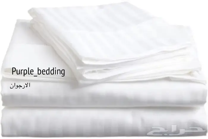 شراشف فندقيه مقلم بالجمله 0