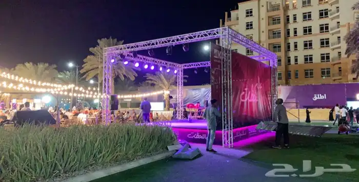 تنظيم حفلات go event مسارح صوتيات شاشات بيم ليد بار 11
