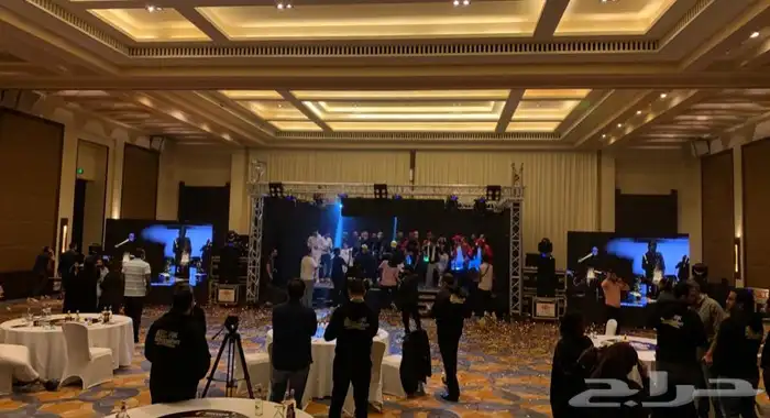 تنظيم حفلات go event مسارح صوتيات شاشات بيم ليد بار 3
