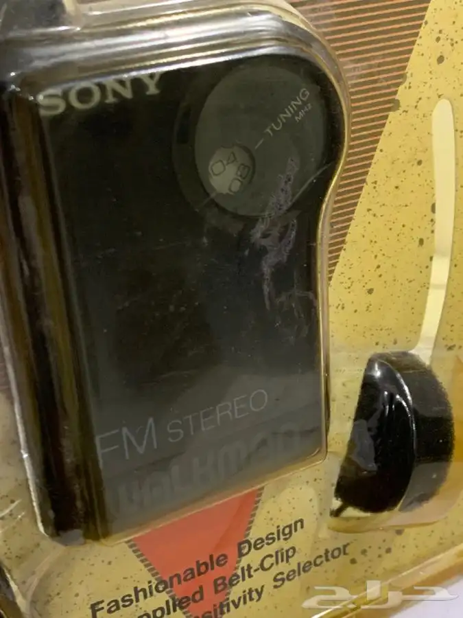 راديو سوني fm وكمان sony walkman (جديد) 1