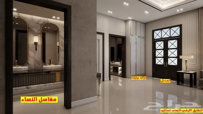 جميع أعمال التصميم والتنفيذ والإشراف الهندسي 55