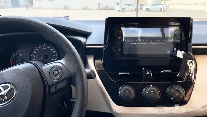 تركيب كاميرا خلفية تويوتا كورولا 2022 معا فك حماية الفيديو 0