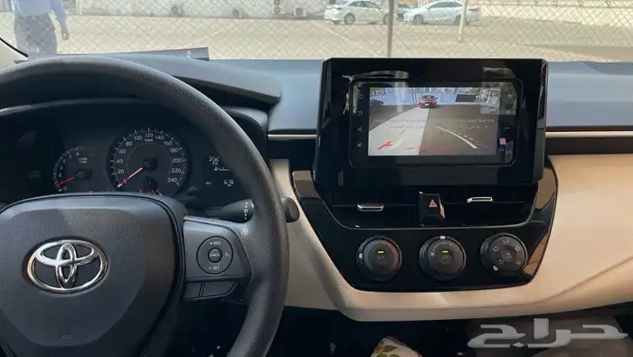 تركيب كاميرا خلفية تويوتا كورولا 2022 معا فك حماية الفيديو 1