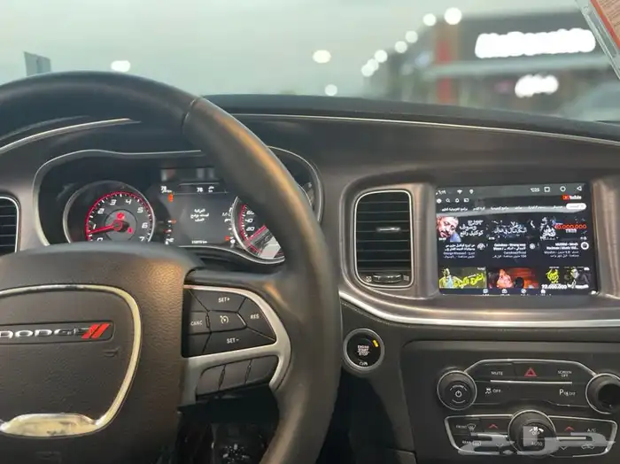 شاشة دودج شارجر 2015-2023 نظام اندرويد معا كاربلاي 8