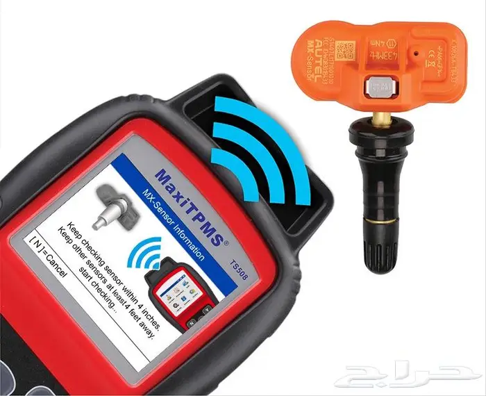 جهاز فحص وبرمجة حساسات الكفرات Autel TS508 15