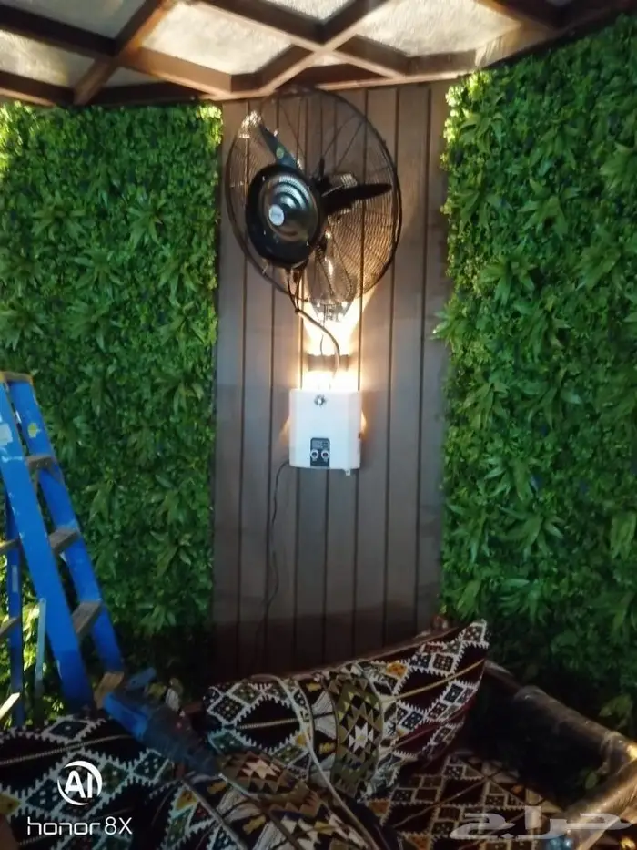 الكميه قربت تنتهي مراوح الرذاذ العموديه والجداريه 4