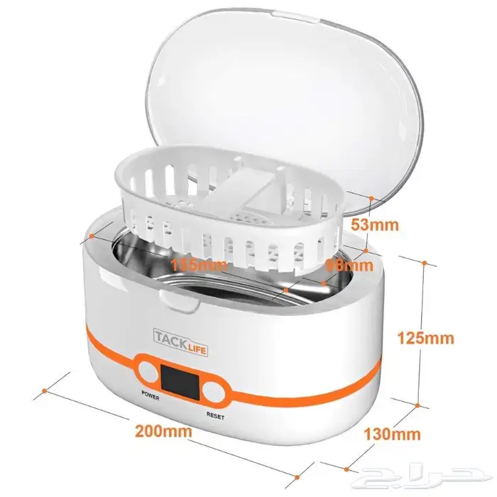 منظف مجوهرات وساعات Tacklife سعة 600ml أصلي 2