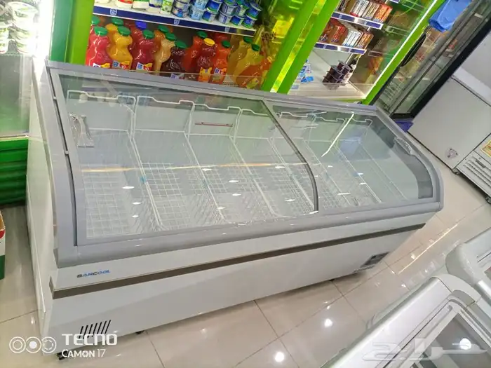 فريزرات BANCOOL مقوس سحاب زجاج 5