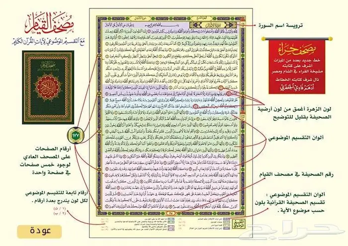 عرض على مصحف القيام المختصر لتسهيل القراءة والختم 3