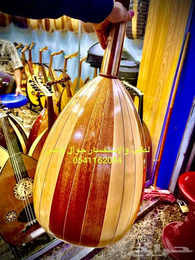 عود للبيع عود احترافي جيتار لتعليم كمان اورج ربابه طيران دف 29