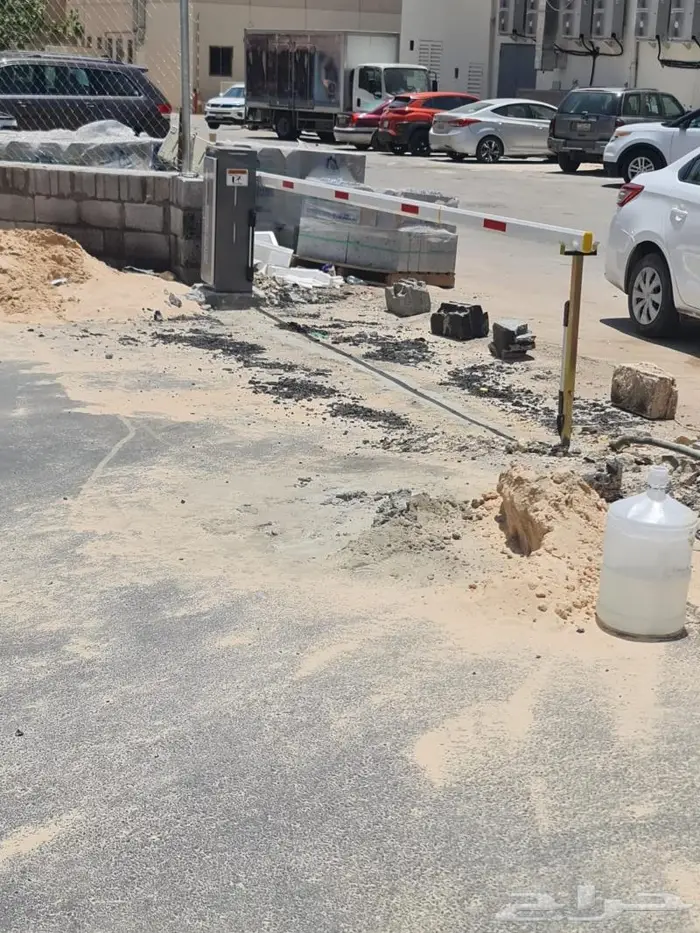 بوابة سيارات بوابات دخول مواقف سيارات 2