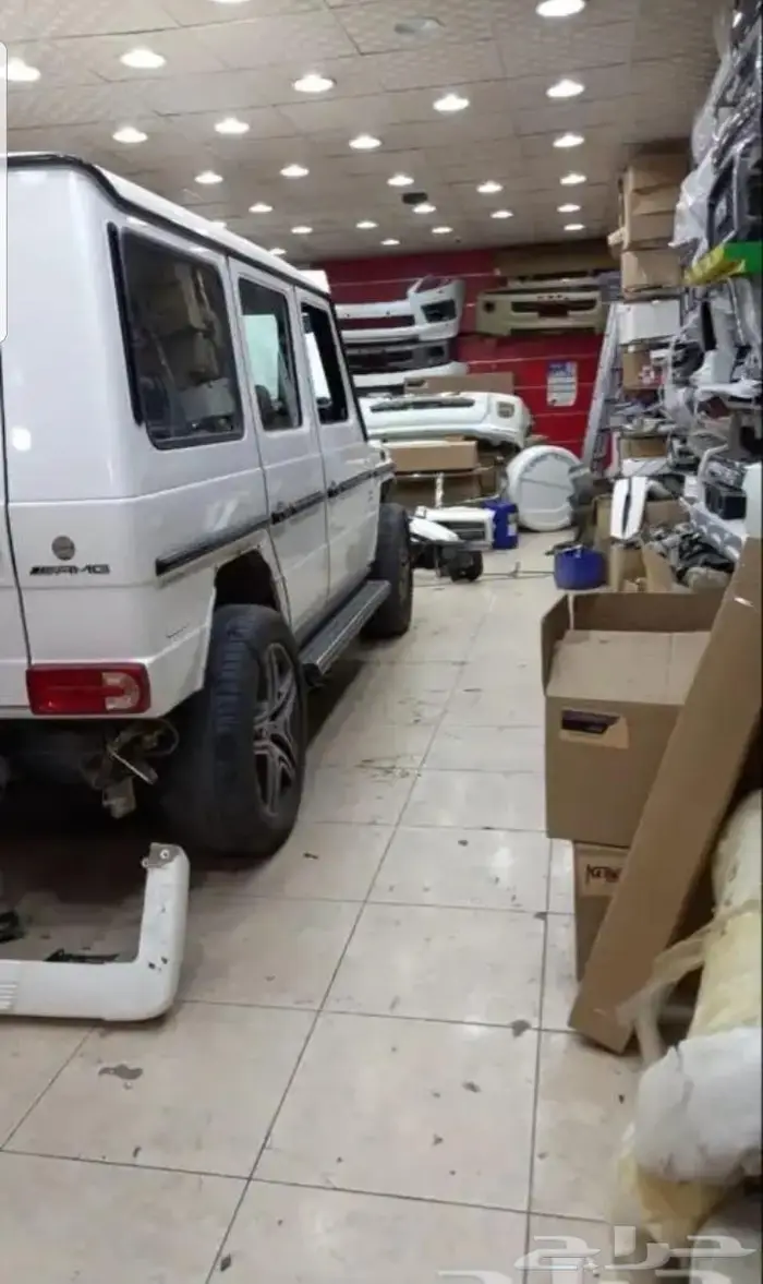 ترهيم جي كلاس مرسديس ولكزسLx570 2021 6