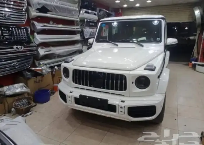 ترهيم جي كلاس مرسديس ولكزسLx570 2021 8