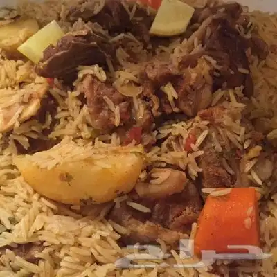 كوزي لحم ودجاج كبسة حاشي لحم 5