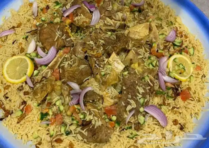 كوزي لحم ودجاج كبسة حاشي لحم 15